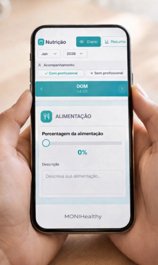 MONIHealth App - Nutrição